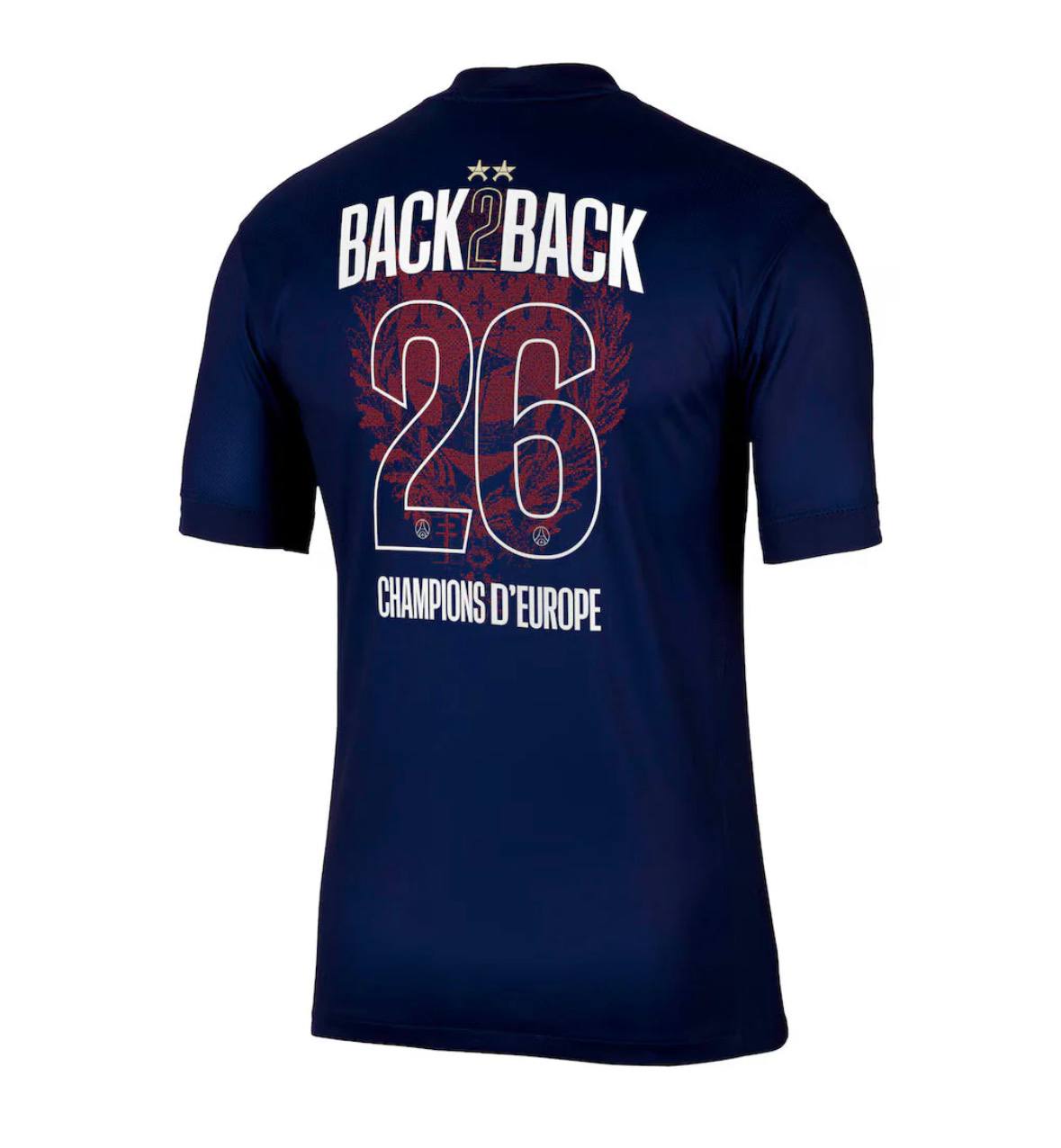 MAILLOT PSG DOMICILE BACK TO BACK 2026