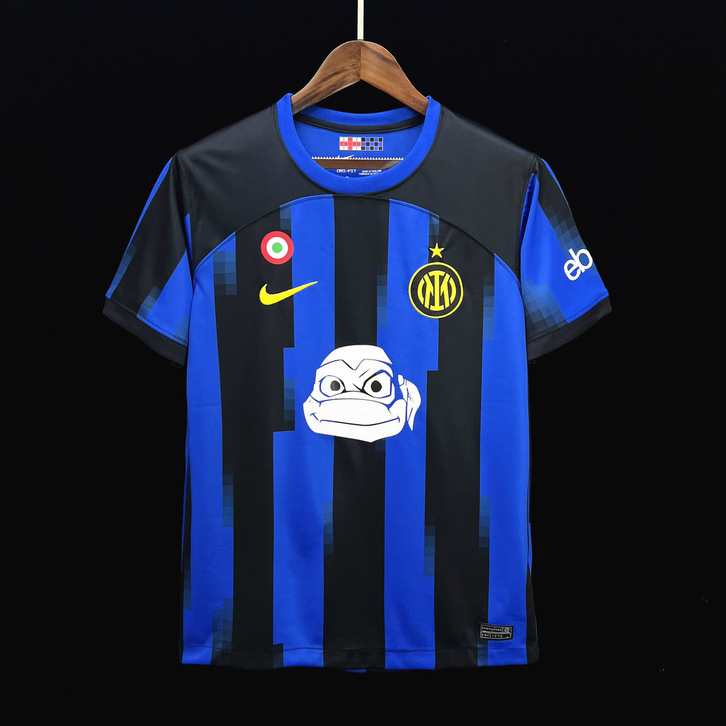 MAILLOT INTER MILAN DOMICILE X NINJA TURTLE 2024