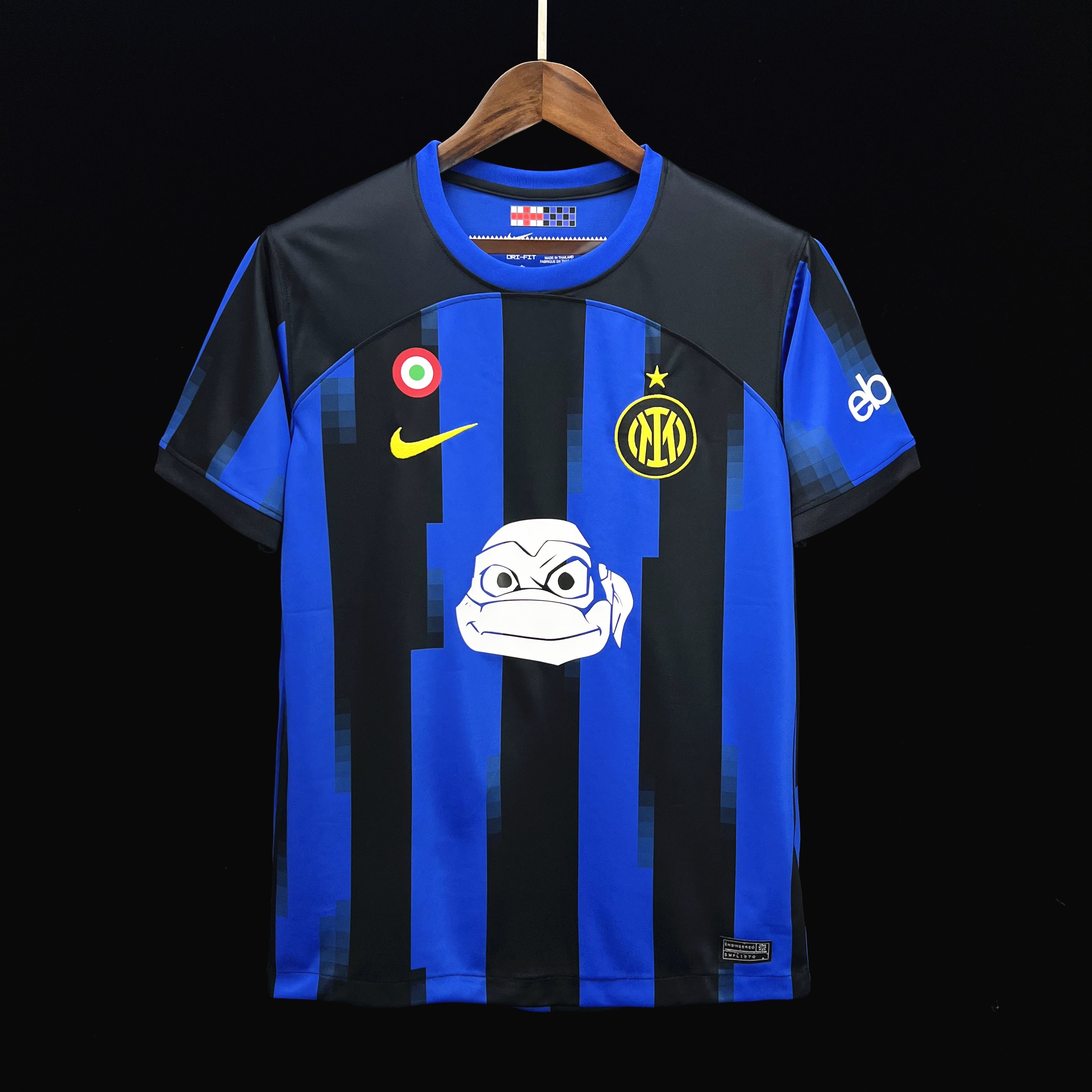 MAILLOT INTER MILAN DOMICILE X NINJA TURTLE 2024