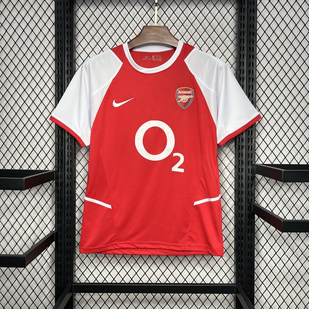 MAILLOT ARSENAL DOMICILE 2004