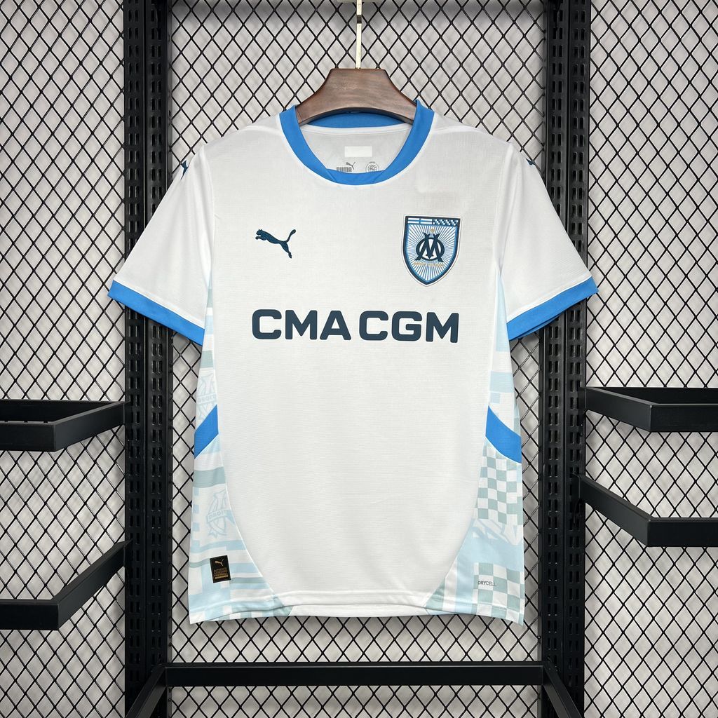 MAILLOT OLYMPIQUE DE MARSEILLE DOMICILE 2025