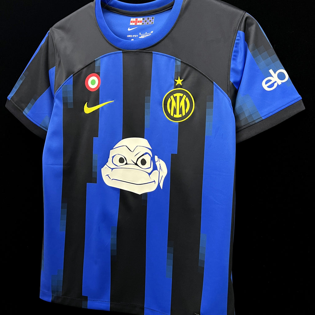 MAILLOT INTER MILAN DOMICILE X NINJA TURTLE 2024